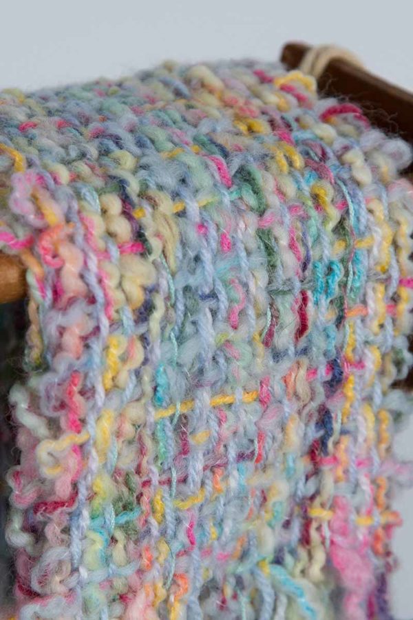 mixed fibre close up